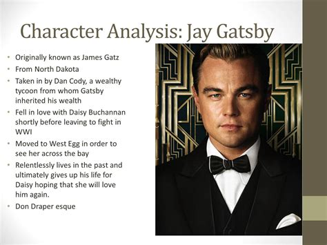 gatsby personality traits.